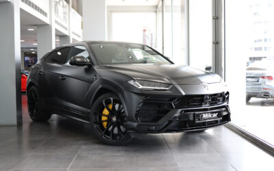 Lamborghini Urus 2022 - Black on Nero Ade with Yellow Stitching