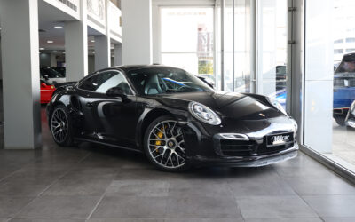 Porsche Turbo S 991 2014 - Black on Black